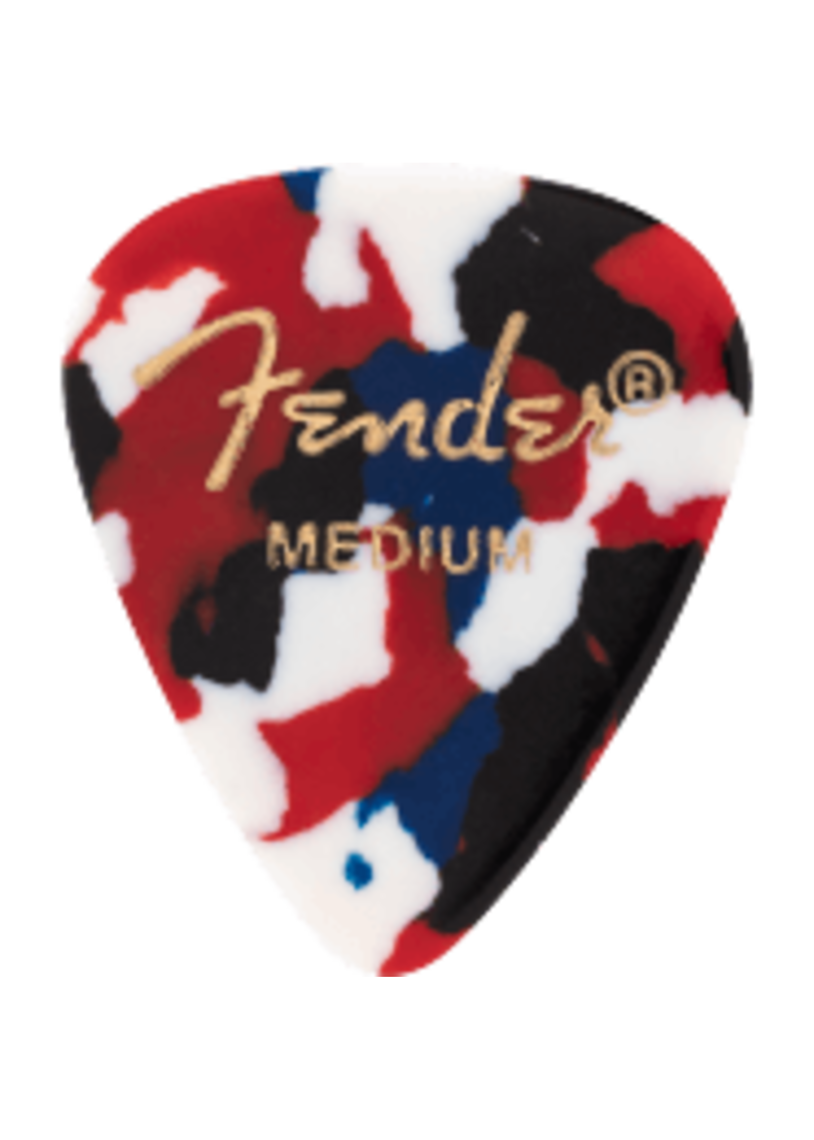 Fender Fender 1980351850 351 Classic Celluloid Guitar Picks Confetti, Medium (12)