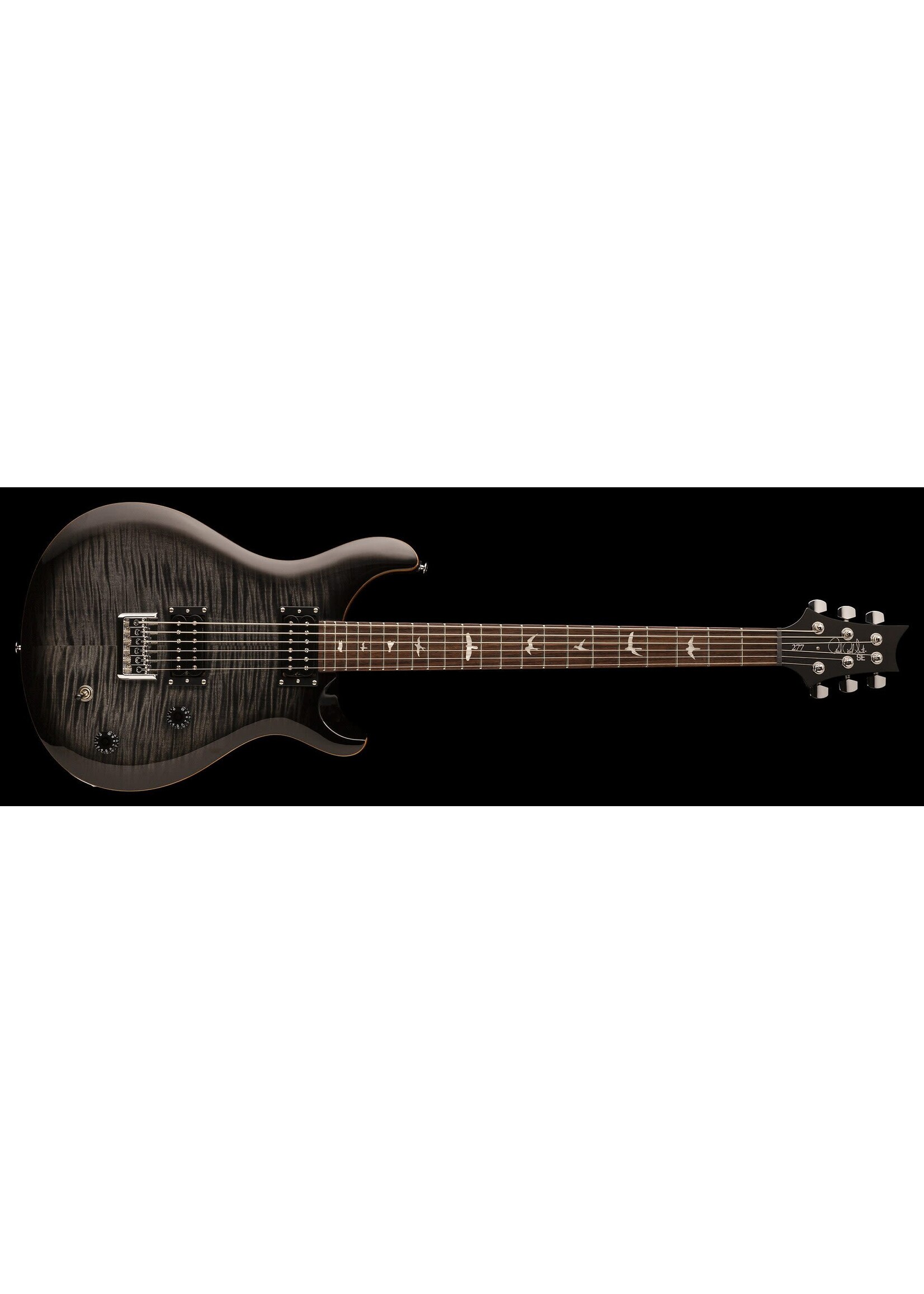 PRS PRS 27722-CA SE 277 Baritone Electric Guitar Charcoal Burst