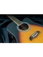 Oscar Schmidt Oscar Schmidt OD45CEVSB Dreadnought Cutaway Acoustic/Electric Guitar, Vintage Sunburst