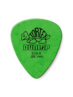 Dunlop Dunlop 418P.88 Tortex Standard .88mm Guitar Picks, Green, 12-Pack