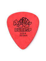 Dunlop Dunlop 418P.50 Tortex Standard .50mm Red Guitar Picks 12-Pack