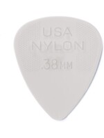 Dunlop Dunlop 44P.38 Nylon Standard .38mm White Guitar Picks 12-Pack