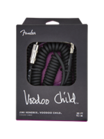 Fender Fender 0990823003 Hendrix Voodoo Child Coil Instrument Cable, Straight/Angle, 30', Black