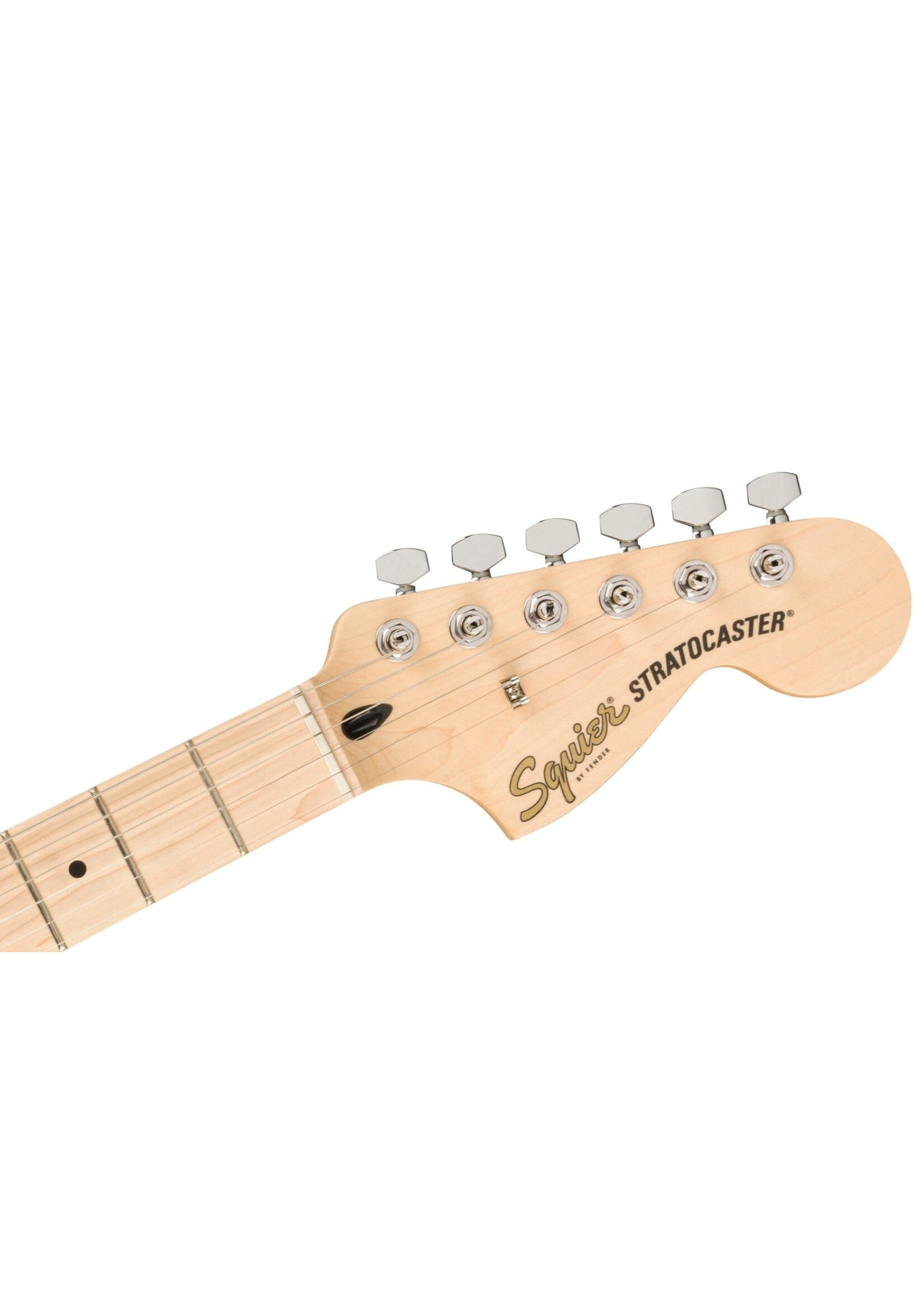 Squier Squier Affinity Series Stratocaster HSS Pack, Maple Fingerboard, Lake Placid Blue, Gig Bag, 15G - 120V