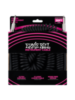 Ernie Ball Ernie Ball P06044 Coiled Instrument Cable ST/ST 30 Ft Black