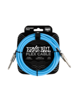 Ernie Ball Ernie Ball P06412 Flex Instrument Cable ST/ST 10 Ft Blue