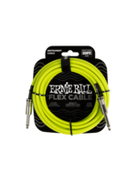 Ernie Ball Ernie Ball P06419 Flex Instrument Cable ST/ST 20 Ft Green