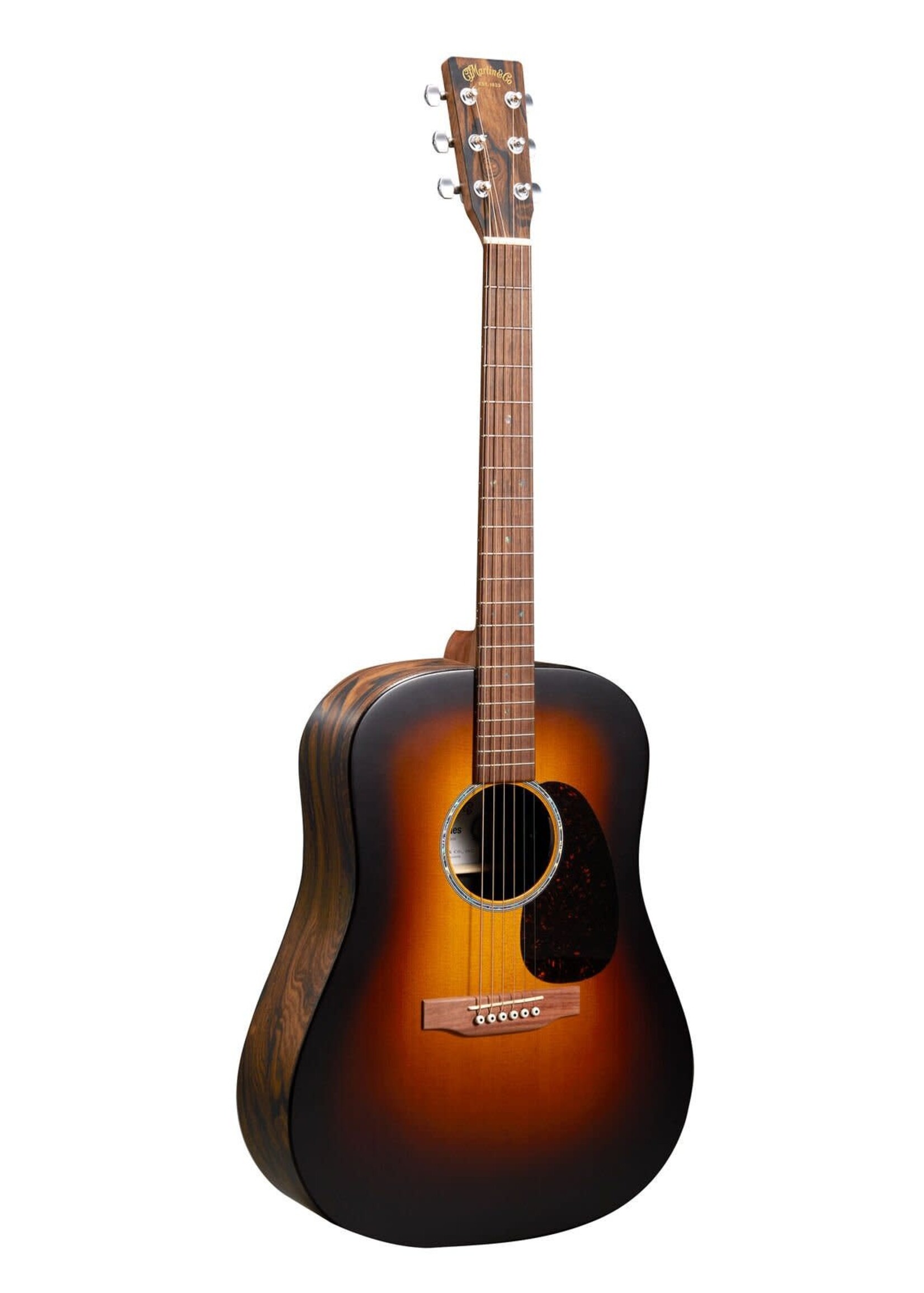 Martin Martin D-X2E Ziricote Burst Acoustic Electric Guitar With Softshell Case