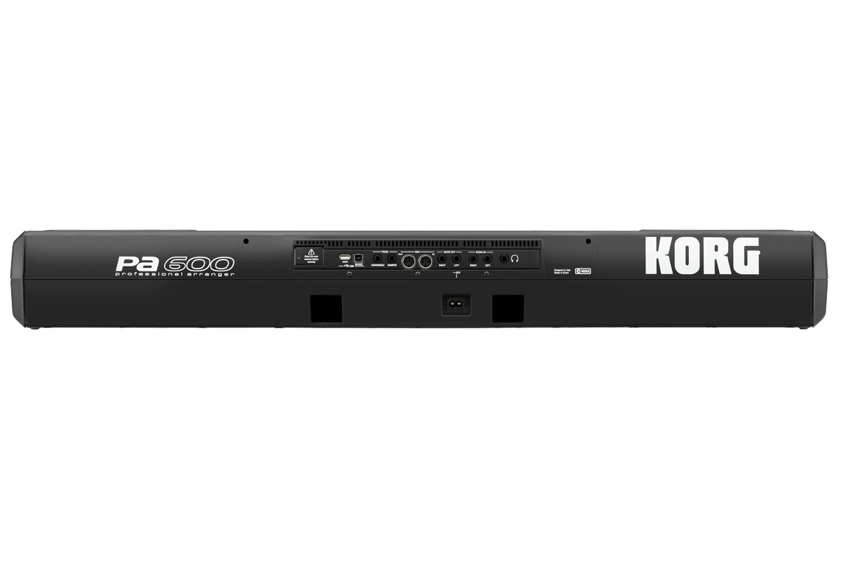 Korg PA600 Professional 61 Arranger, Color Touchview Display