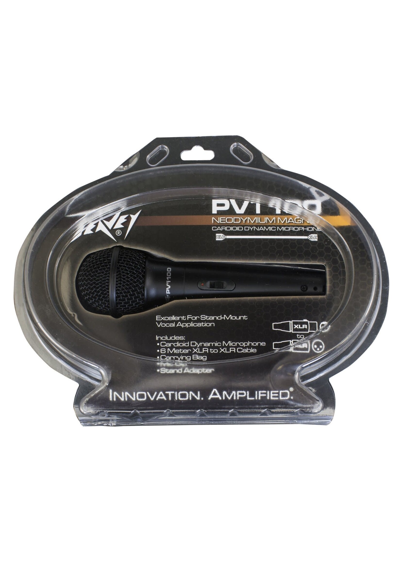 Peavey Peavey 00577810 PVi 100 Microphone – 1/4” w/ clam shell