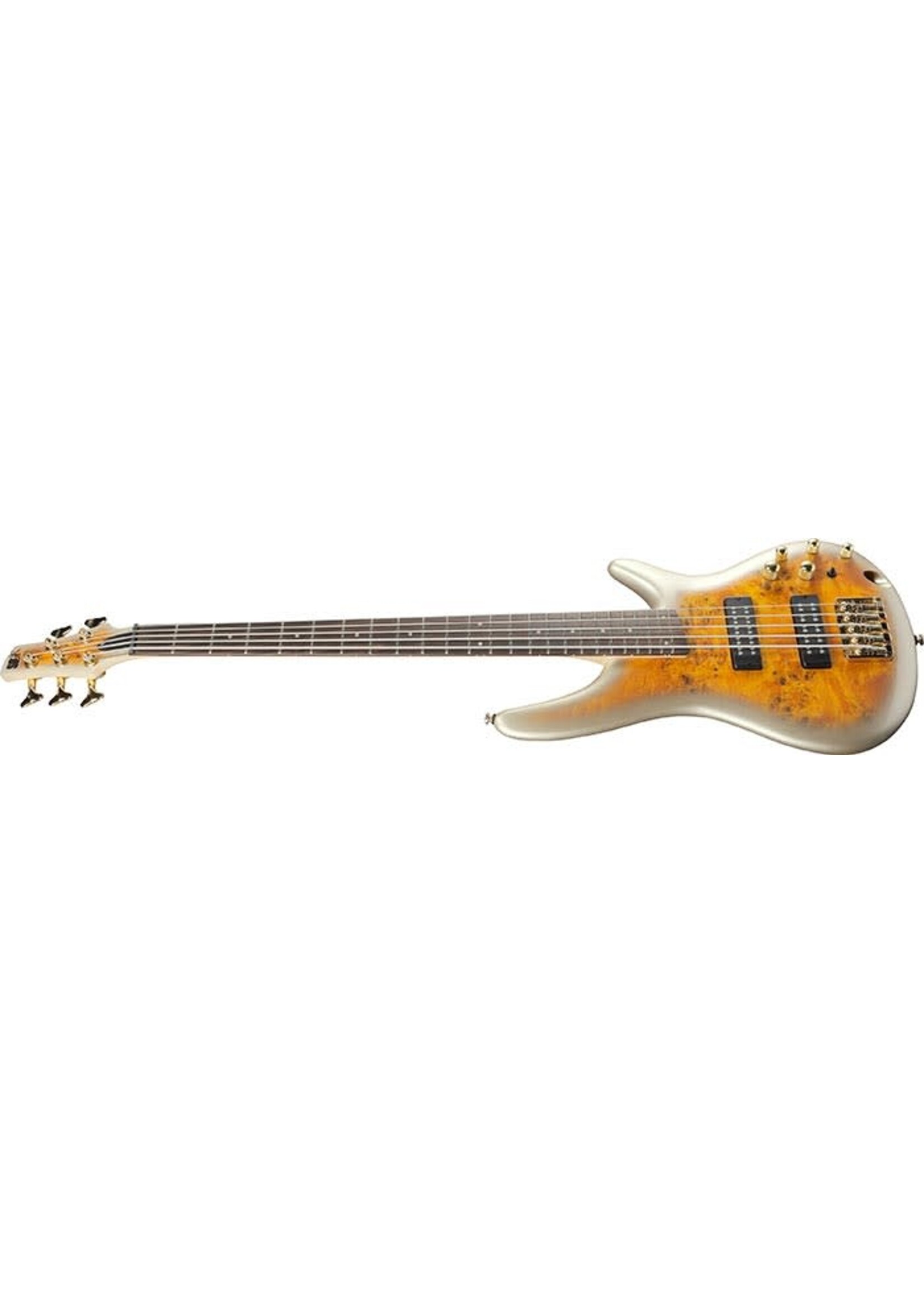 Ibanez Ibanez SR405EPBDXMGU SR Series Standard 5-String Electric Bass, Mars Gold Metallic Burst