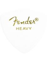 Fender Fender 1980346980 346 Classic Celluloid Guitar Picks, White, Heavy (12)
