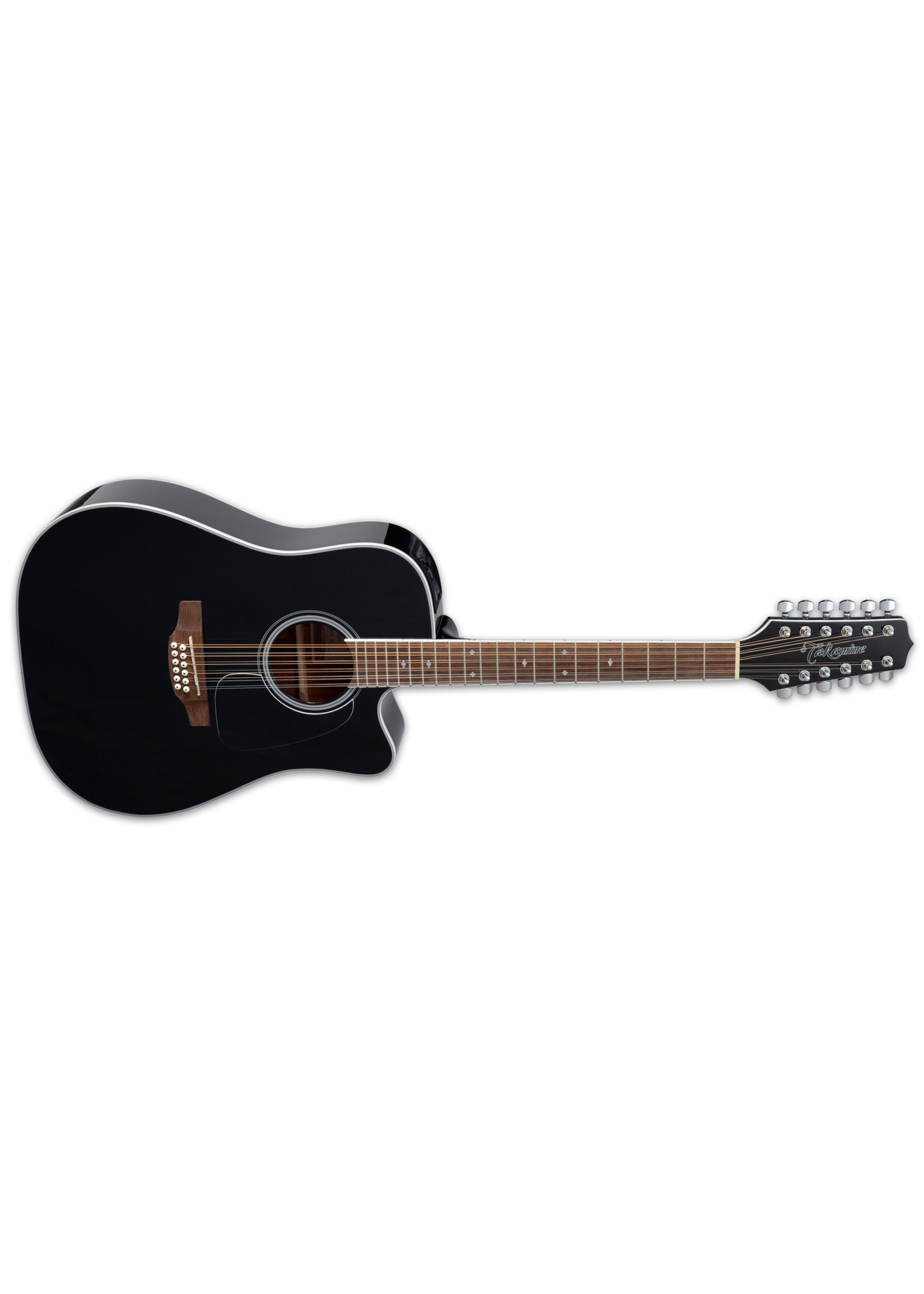 Takamine Takamine GD-38CE 12-string Acoustic-electric Guitar - Black