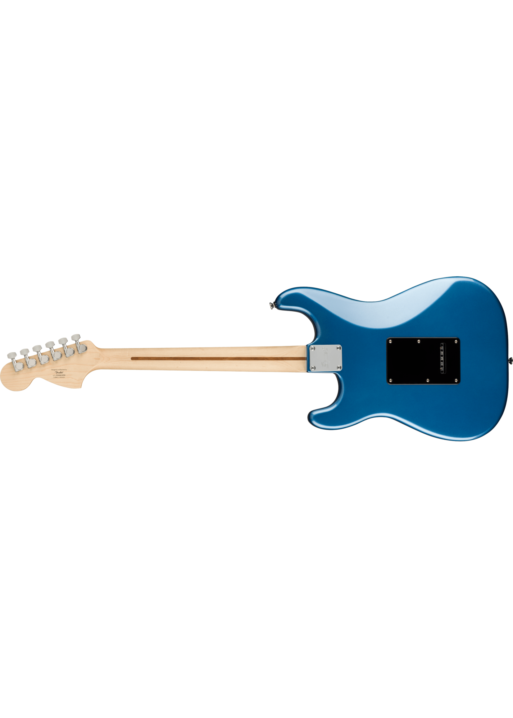 Squier Squier 0378003502 Affinity Series Stratocaster, Maple Fingerboard, Black Pickguard, Lake Placid Blue