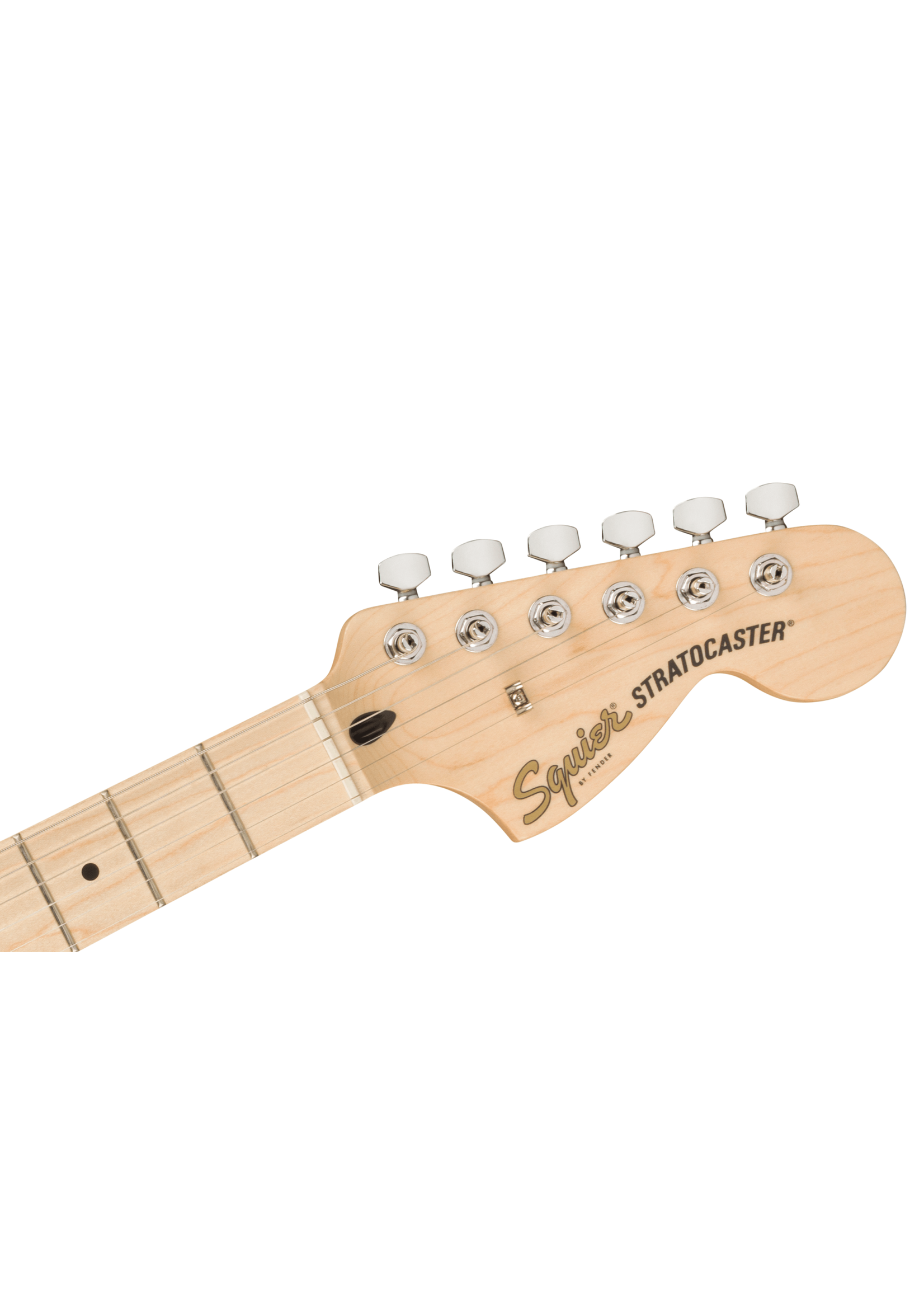 Squier Squier 0378003502 Affinity Series Stratocaster, Maple Fingerboard, Black Pickguard, Lake Placid Blue