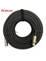Kirlin Kirlin MP-280-100/BK XLR to XLR Mic Cable, Black 100FT.