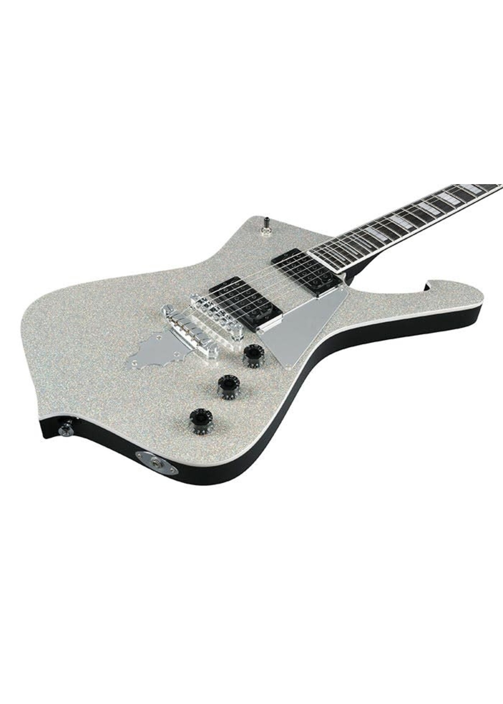 Ibanez Ibanez PS60SSL Paul Stanley Signature 6 Strings Electric Guitar- Silver Sparkle