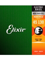 Elixir Elixir 14202 Long Scale Nanoweb 5 String Light Bass Strings