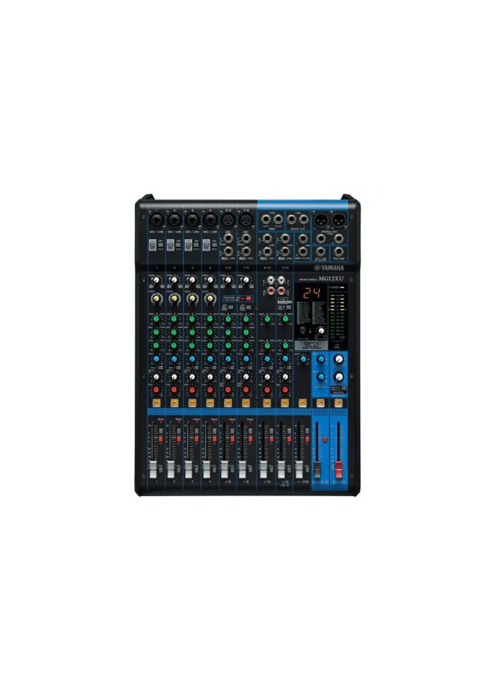 Yamaha Yamaha MG12XU 12-Input 4-Bus Mixer w/ Effects & USB