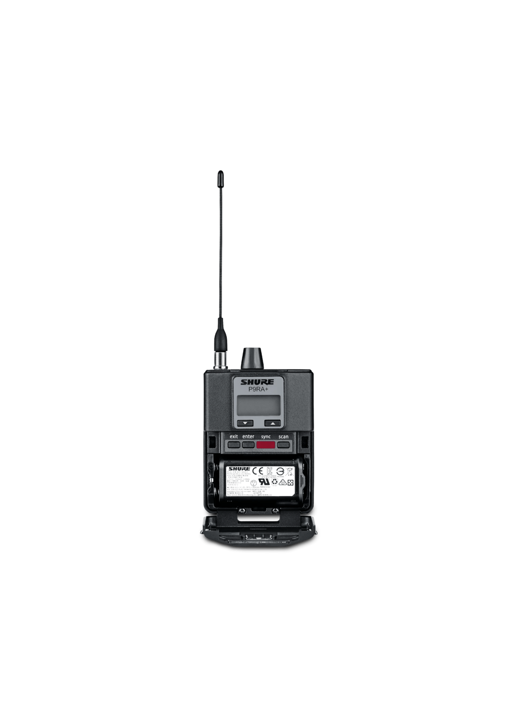 Shure Shure P9RA+ Wireless Bodypack Receiver, G6 Band