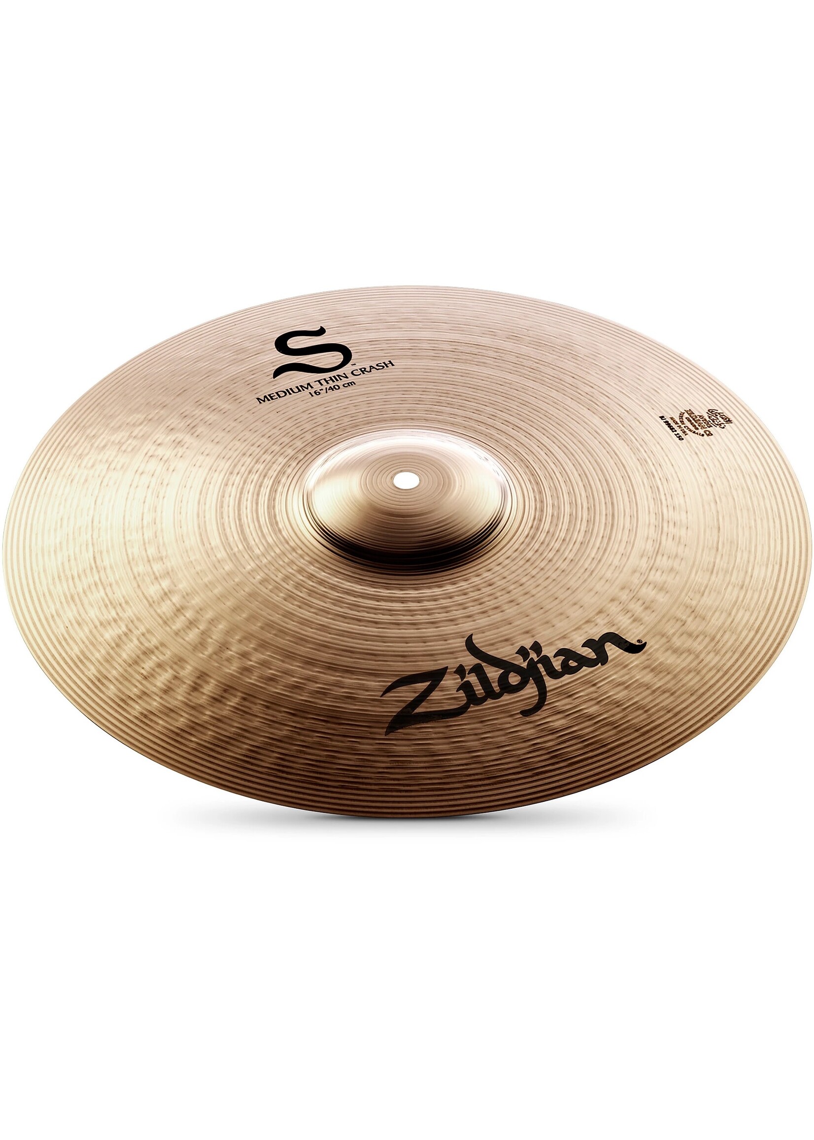 Zildjian Zildjian S16MTC 16" S Medium Thin Crash