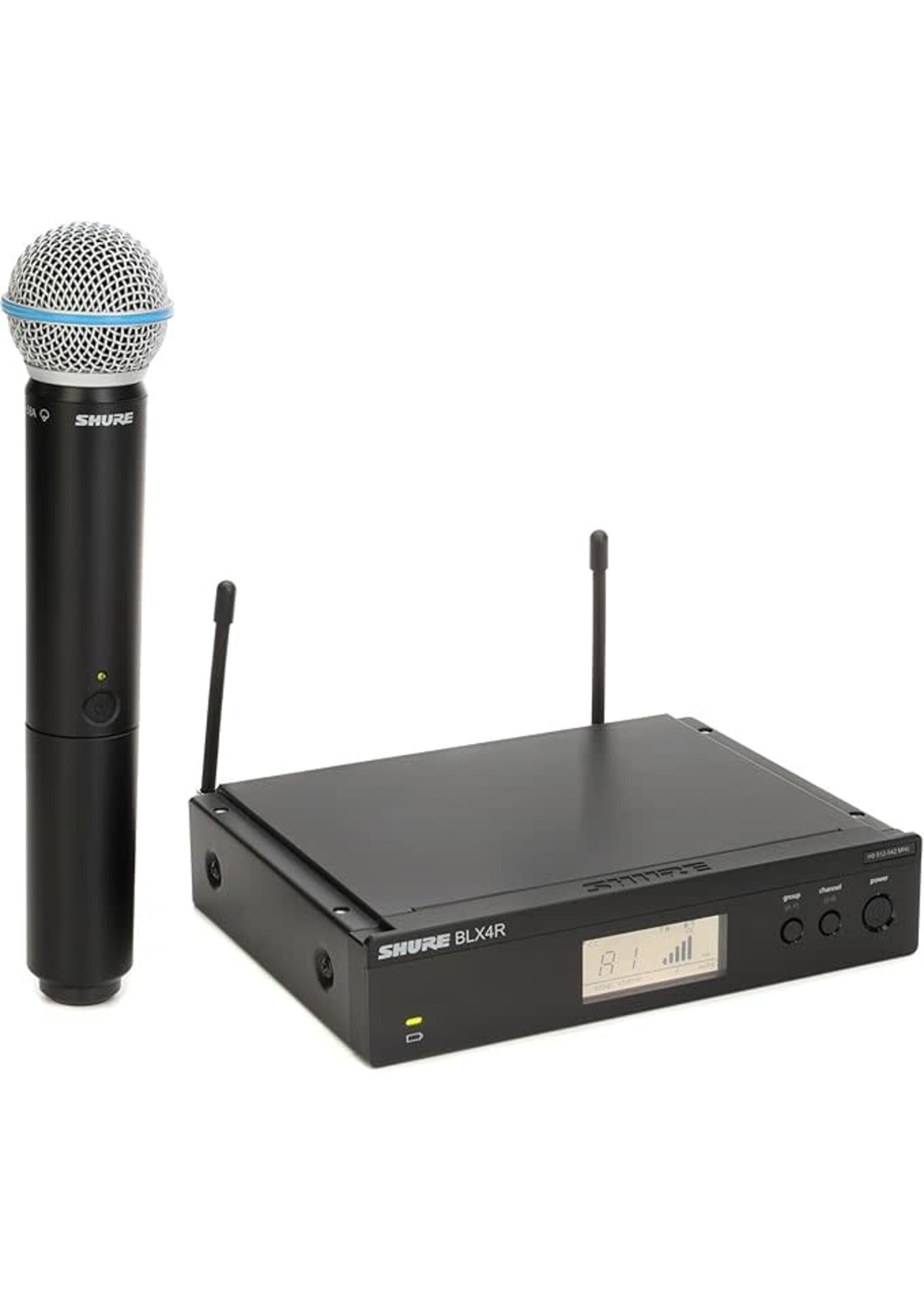 Shure Shure BLX24R/B58-H10 Wireless Handheld Microphone System, H10