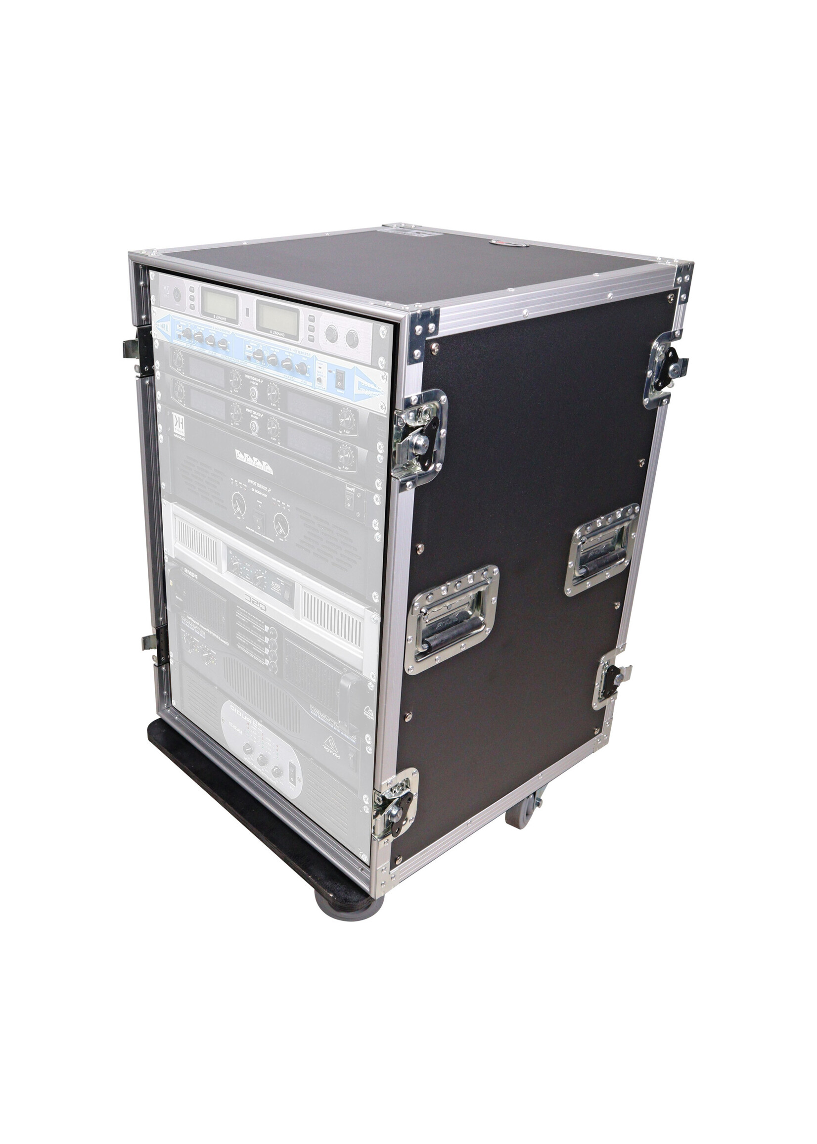 ProX ProX T-16RSS 16 Space Vertical Amp Rack w/Casters