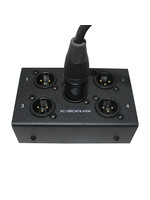 ProX ProX XC-SB CAT6 4XM 4 Channel XLR-Male CAT6 Audio/DMX Portable Snake Box