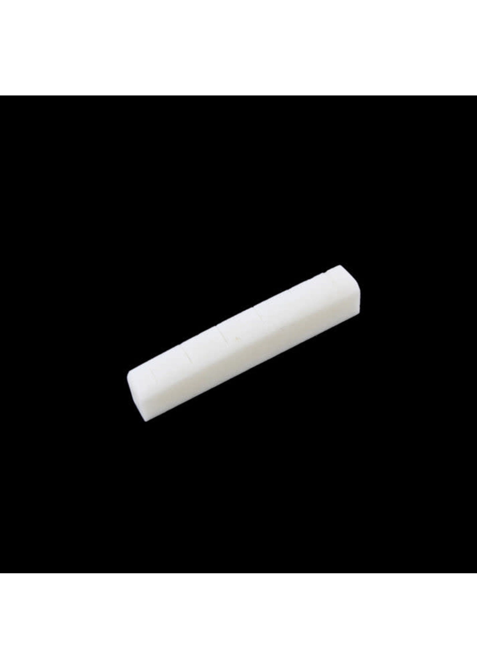 All Parts All Parts BN-2227-000 BN-2227 Slotted Bone Nut for Acoustic Guitar Standard Bone Standard