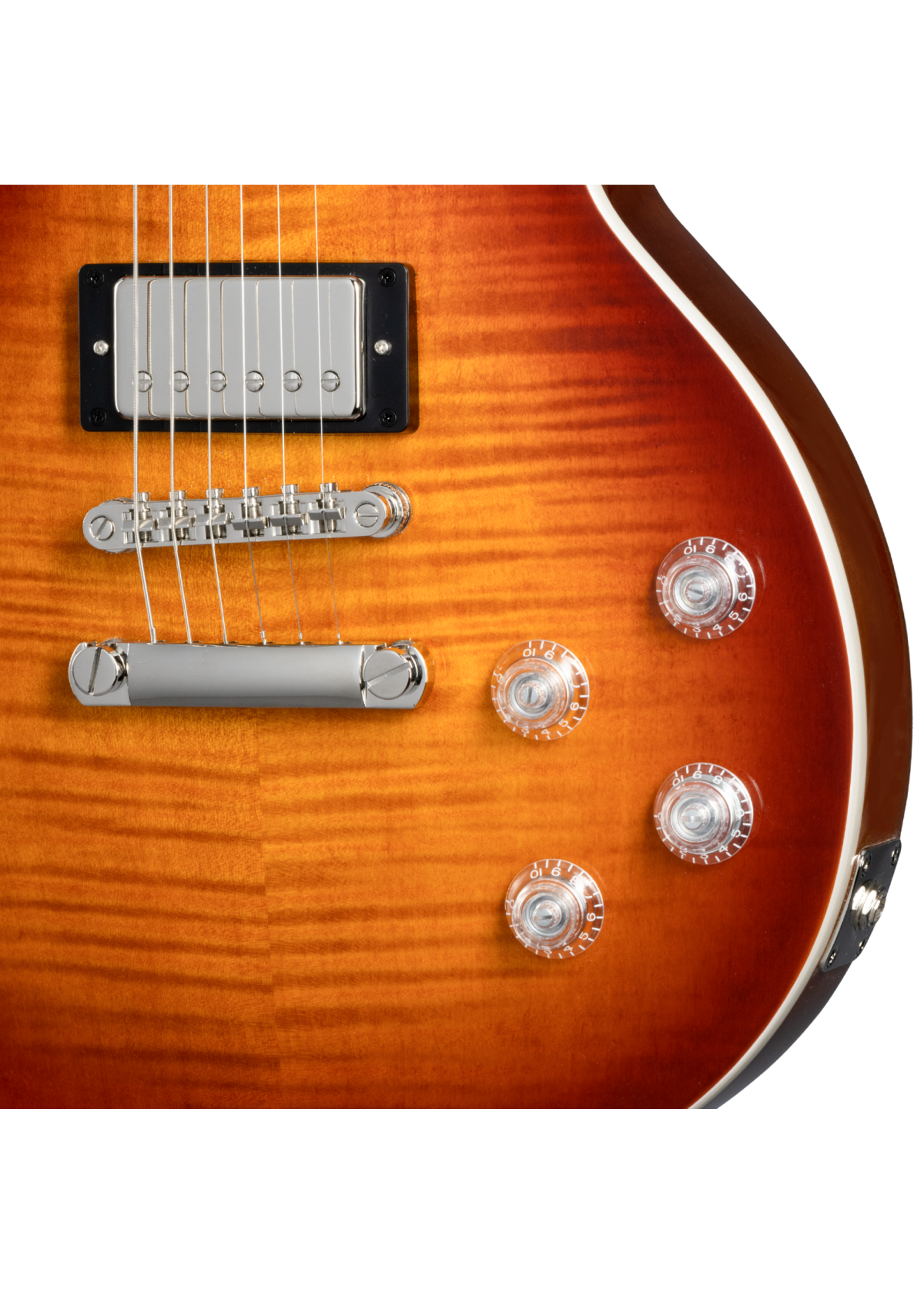 Epiphone Epiphone EILMMOBNH1 Les Paul Modern Figured Electric Guitar - Mojave Burst