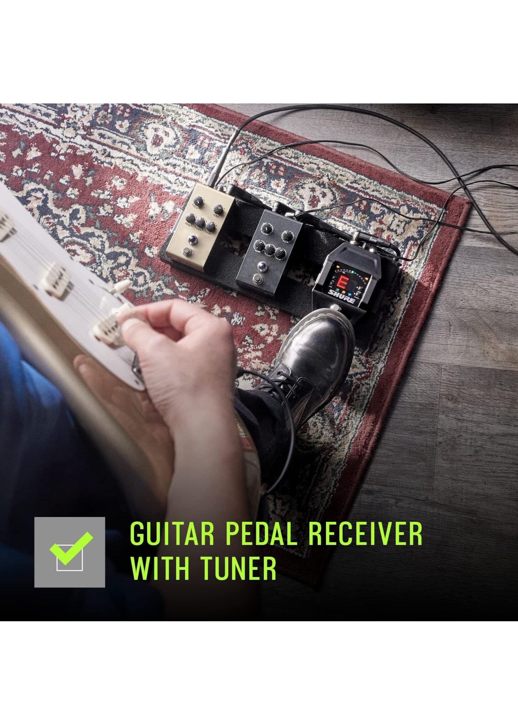 Shure GLXD16+ Wireless System with GLXD6+ Z3 Wireless Guitar Shure GLXD16+ Wireless System with GLXD6+ Z3 Wireless Guitar