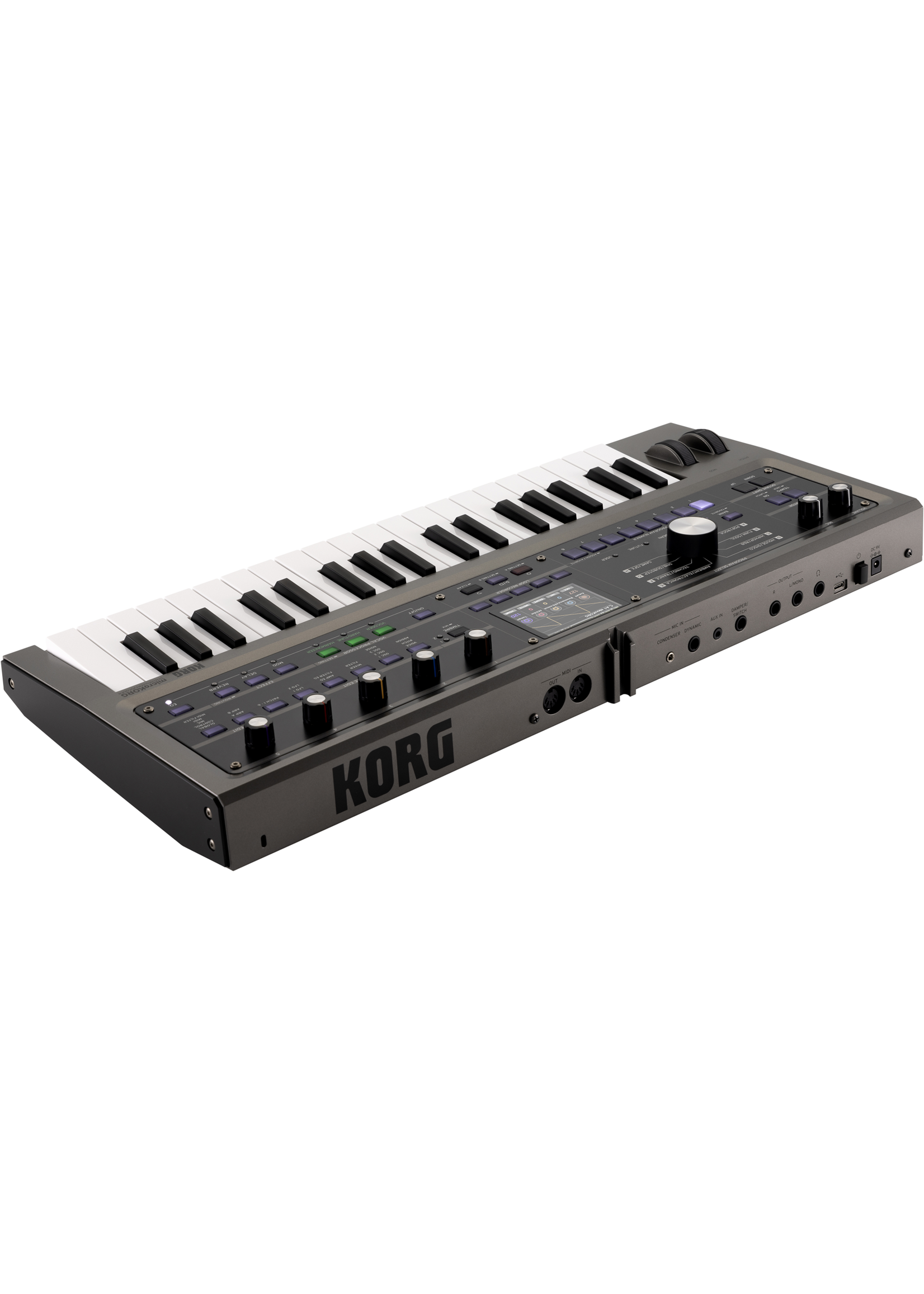 Korg Korg microKORG2 Synthesizer/Vocoder,  Black