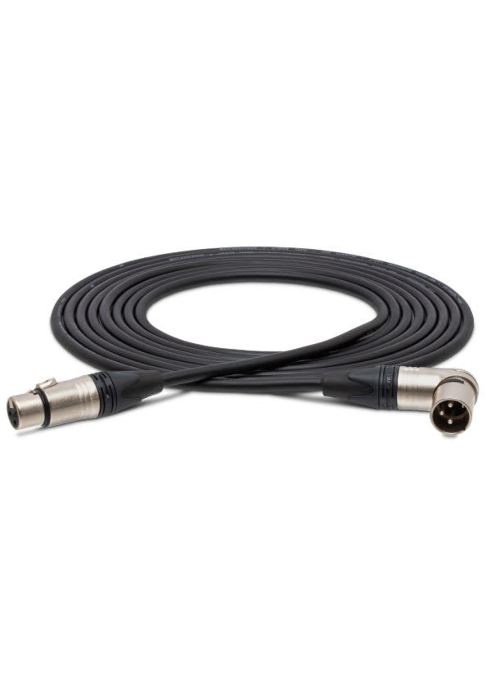 Hosa Hosa MXX-015SR Camcorder Microphone Cable  Neutrik XLR3F to Right-angle XLR3M, 15 ft