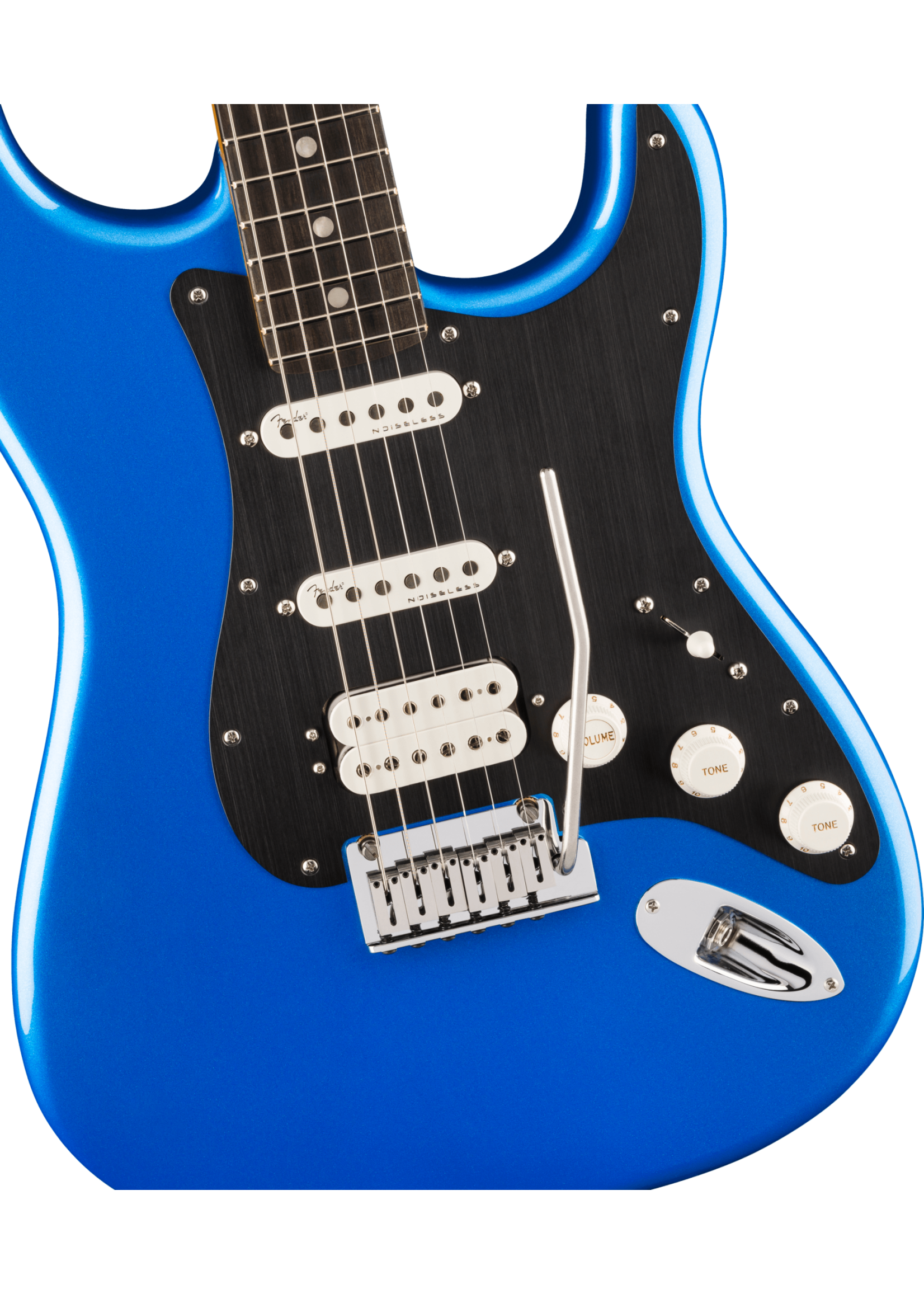 Fender Fender 0119151776 American Ultra II Stratocaster HSS Ebony Fretboard, Noble Blue