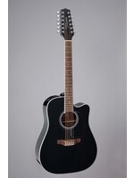 Takamine Takamine GD38CE BLK 12 String Elec/Acoustic - Gloss Black