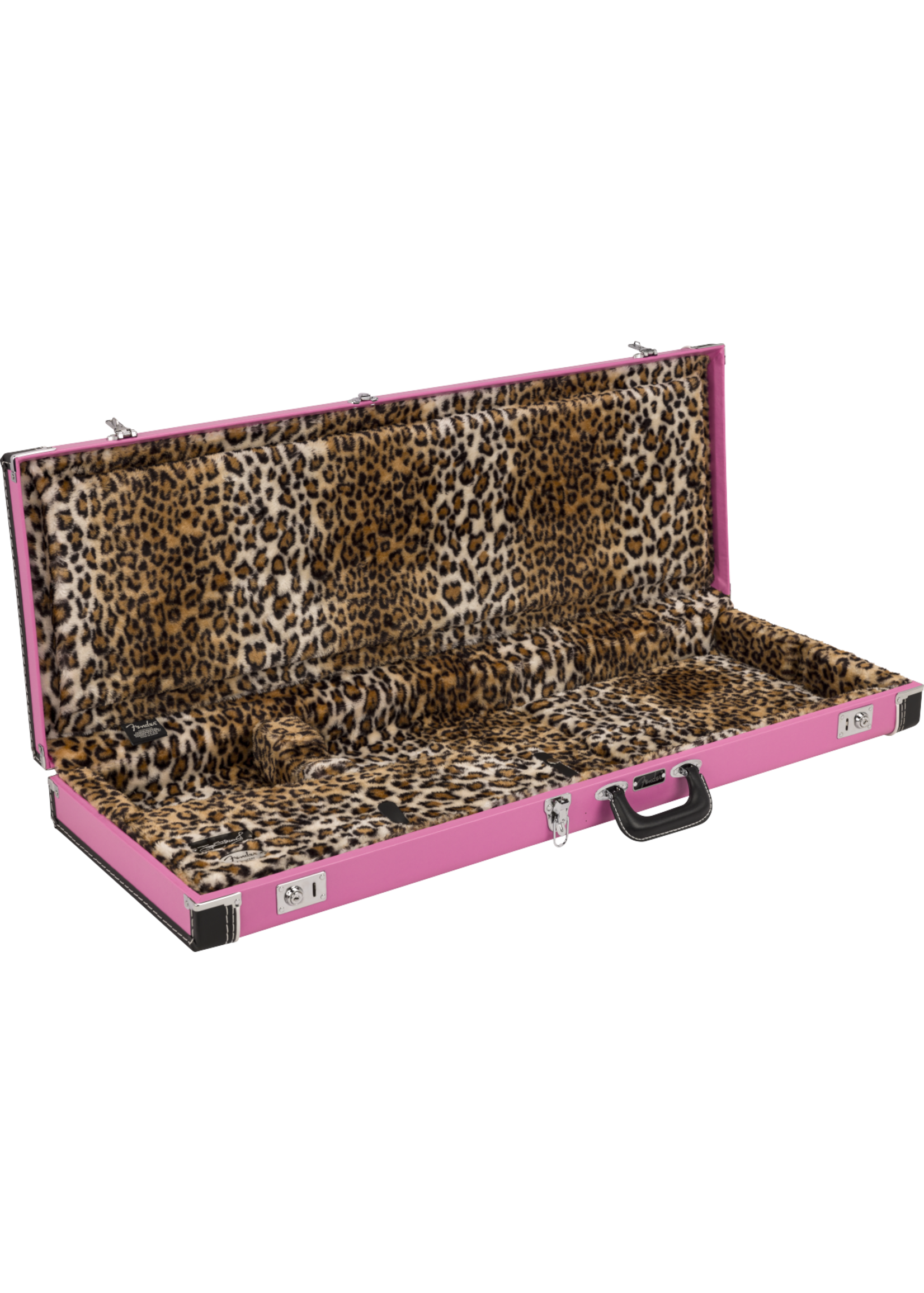 Fender Fender 0996106370 Joe Strummer Strat / Tele Case - Pink Leopard