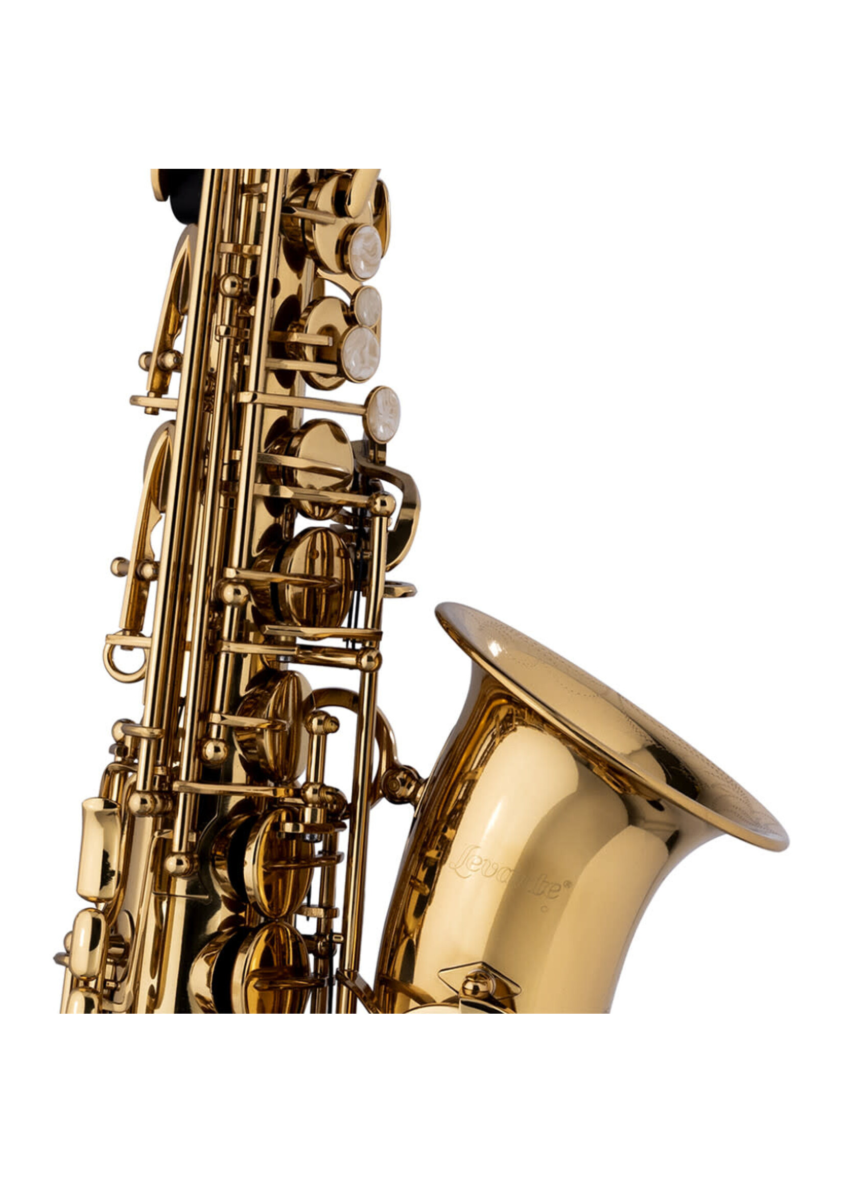 Stagg Stagg LV-AS4105 Eb Alto Saxophone, Hand-Engraved Bell, with Soft Case