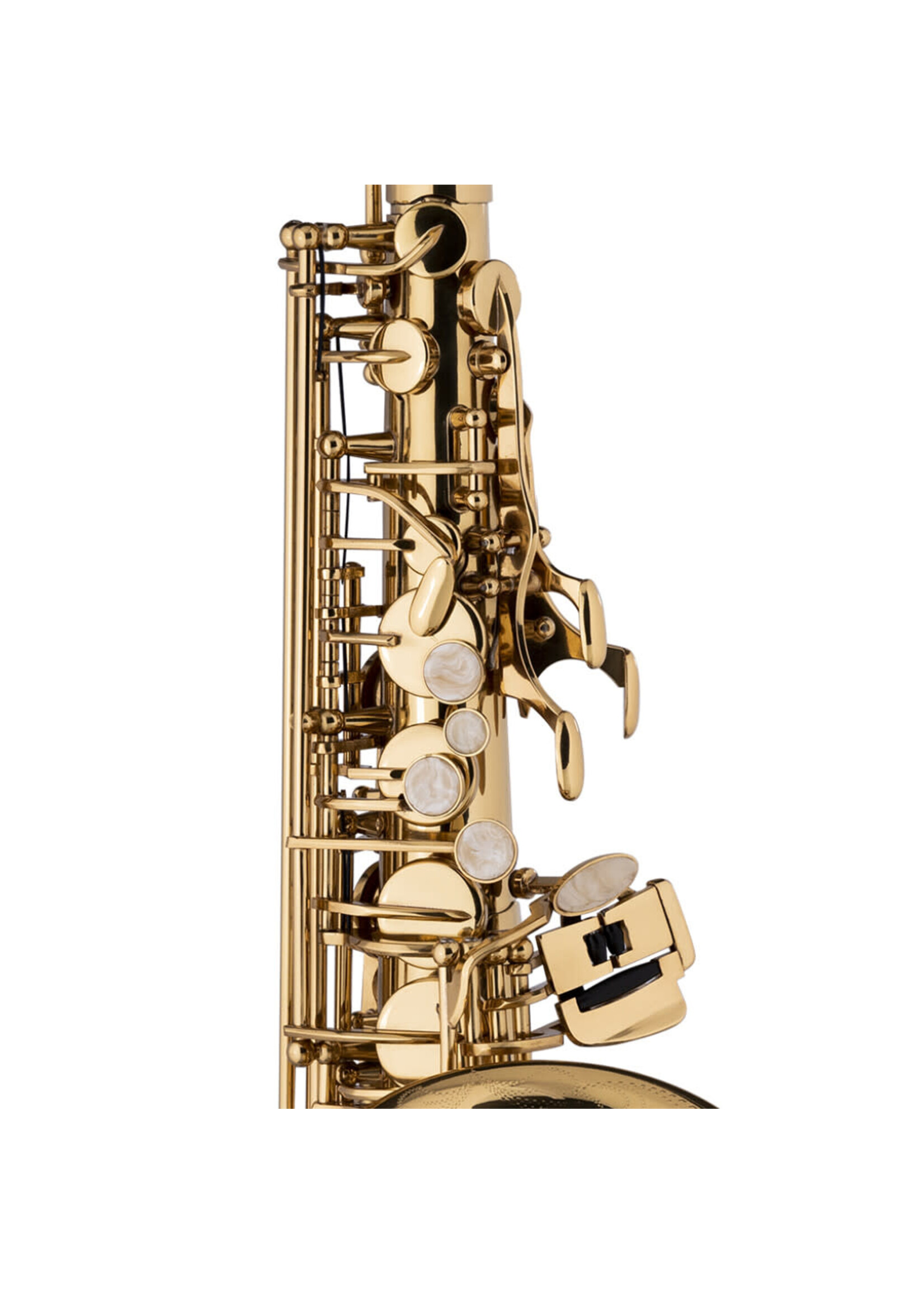 Stagg Stagg LV-AS4105 Eb Alto Saxophone, Hand-Engraved Bell, with Soft Case