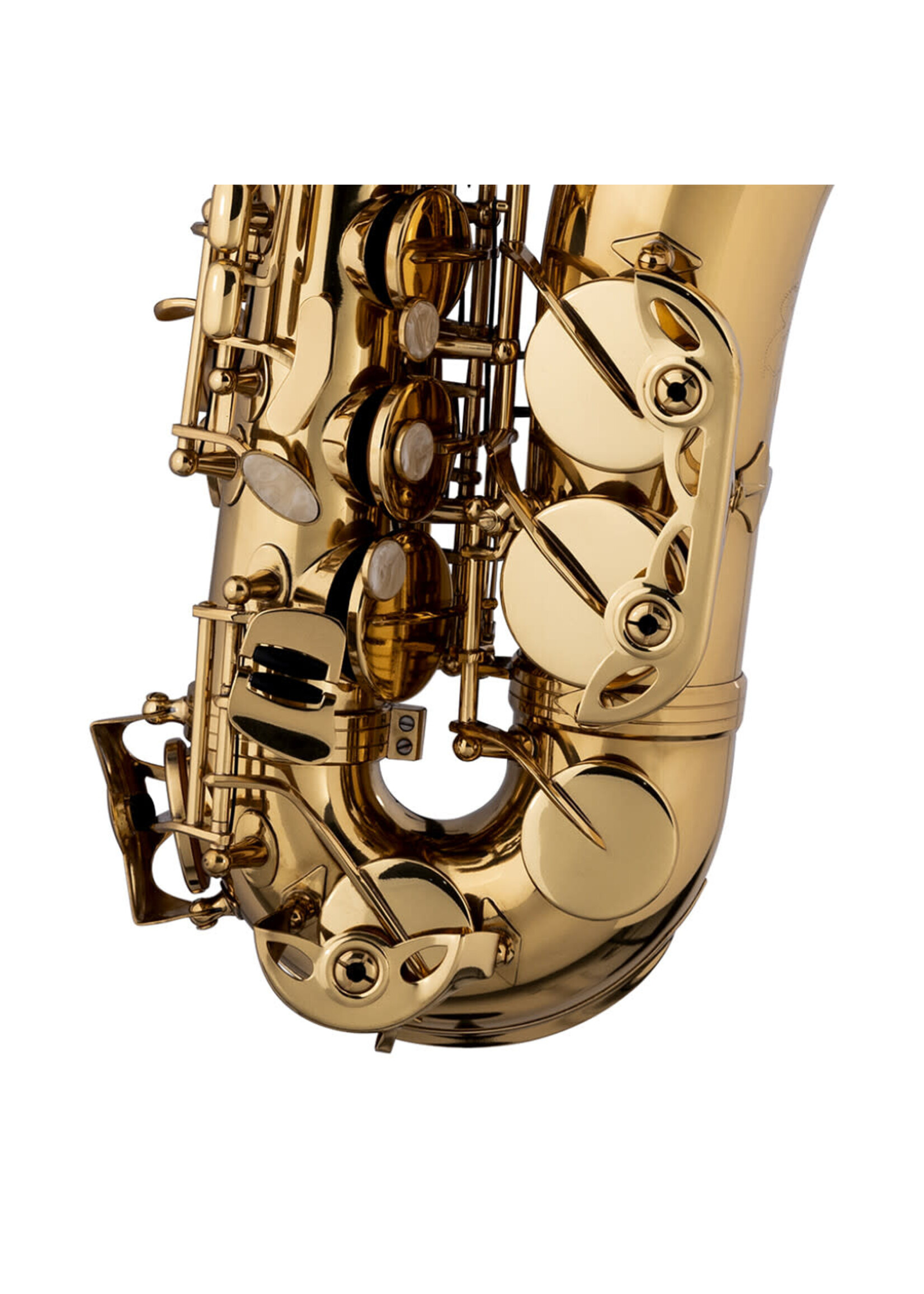 Stagg Stagg LV-AS4105 Eb Alto Saxophone, Hand-Engraved Bell, with Soft Case