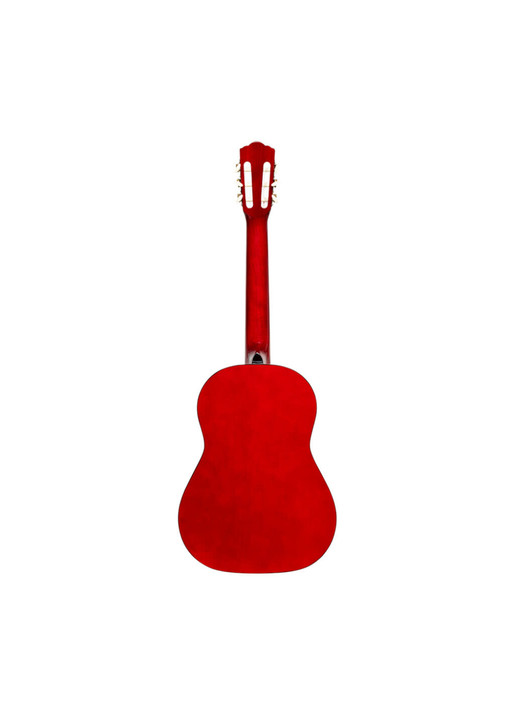 Stagg Stagg SCL50 3/4-RED 3/4 Classical Guitar with Linden Top, Red