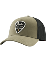 Fender Fender 9122421200 Snap Back Pick Patch Hat, Olive
