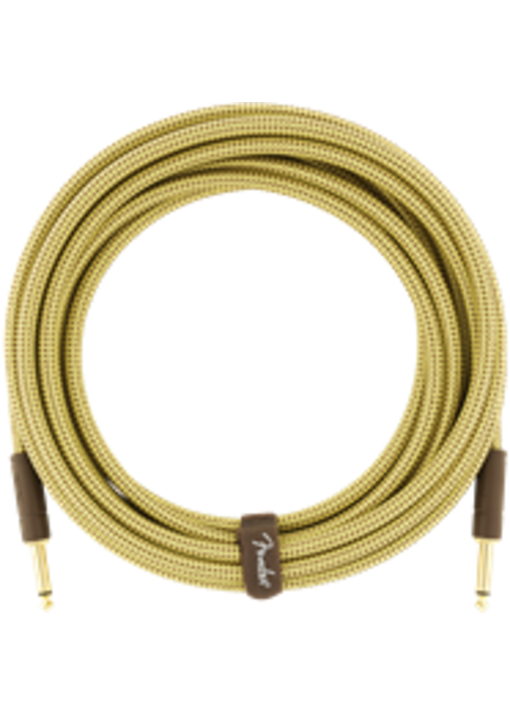 Fender Fender 0990820089 Deluxe Series Instrument Cable, Straight/Straight, 10', Tweed