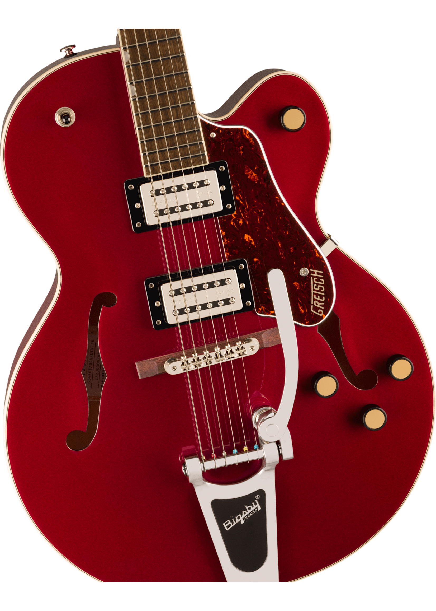 Gretsch Gretsch 2807205519 G2420T Streamliner Hollow Body Bigsby Guitar, Brandywine