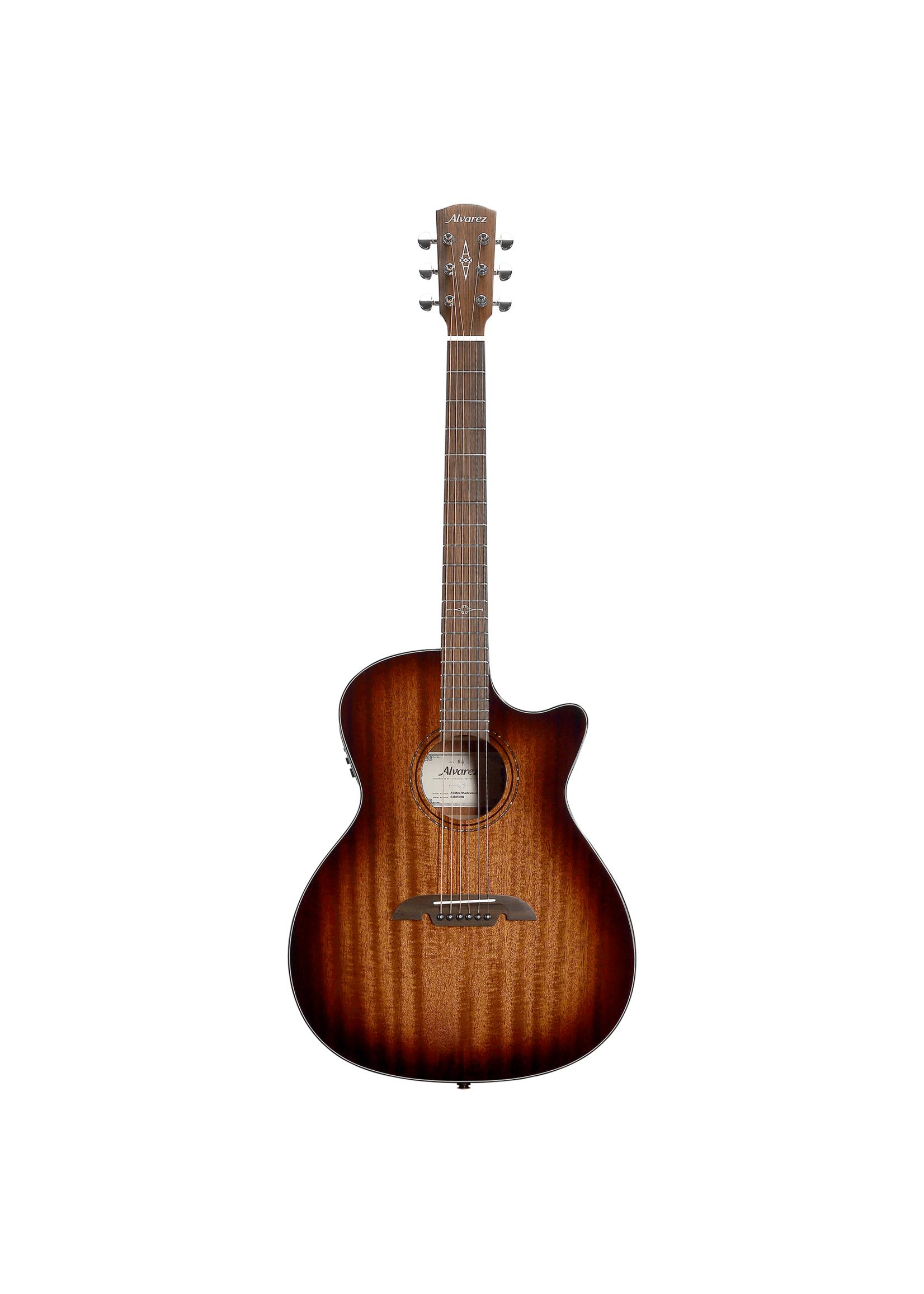 Alvarez Alvarez AG66ce Shadowburst Artist Series Grand Auditorium Acoustic Electric Guitar - Shadowburst