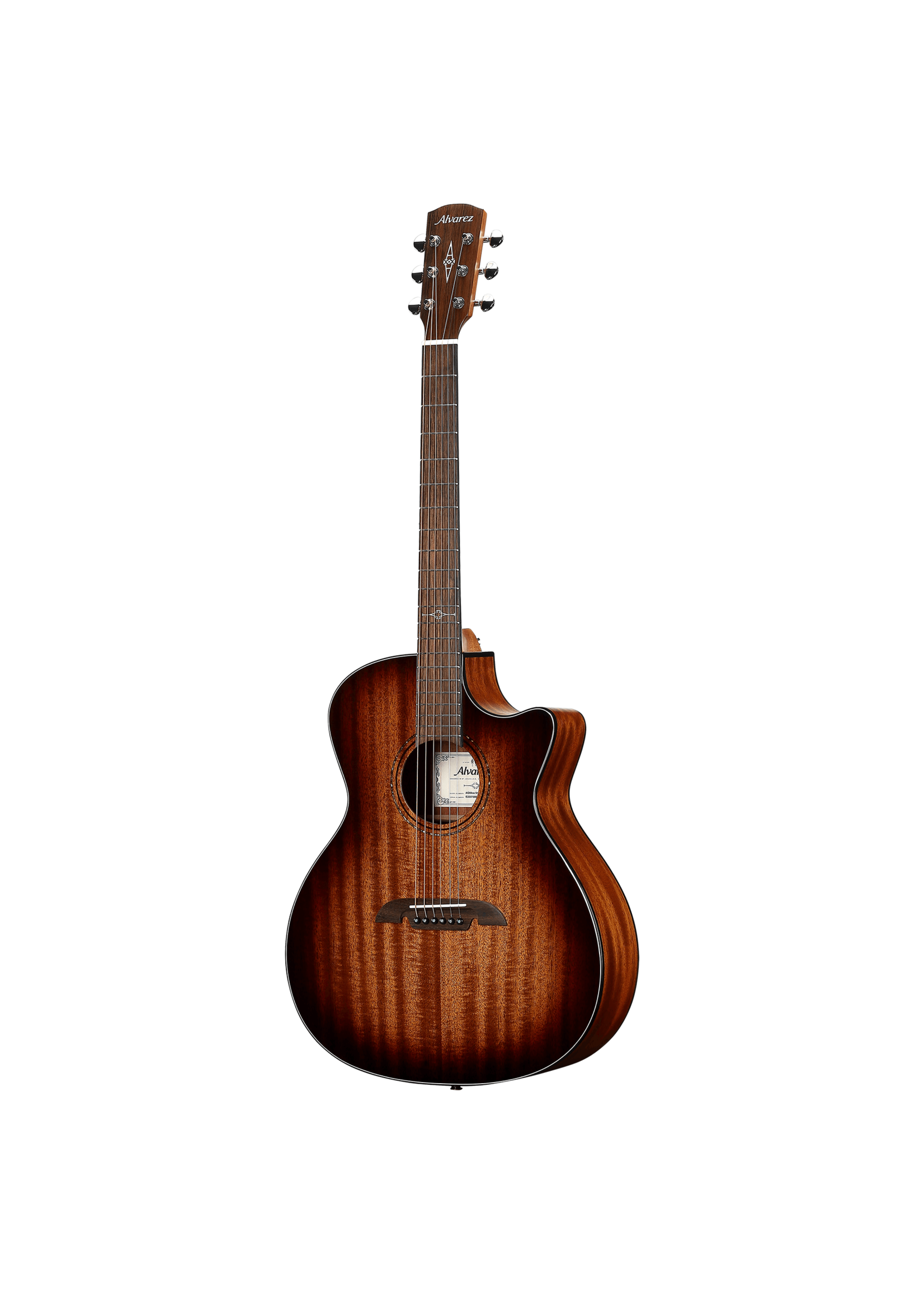 Alvarez Alvarez AG66ce Shadowburst Artist Series Grand Auditorium Acoustic Electric Guitar - Shadowburst