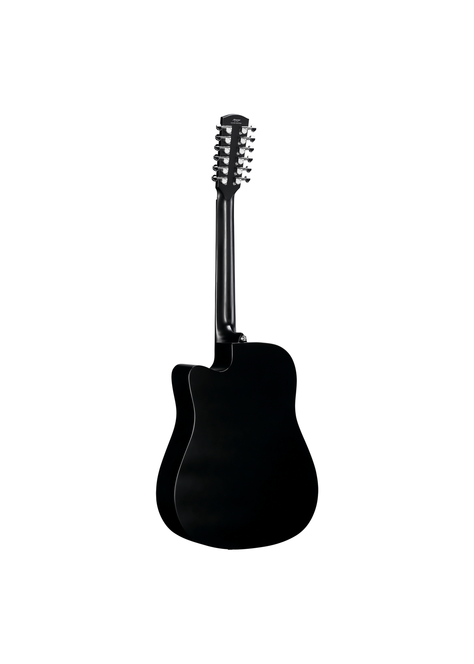 Alvarez Alvarez AD60ce 12-String Black Artist Dreadnought Acoustic Electric Guitar 12-String w/Cutaway