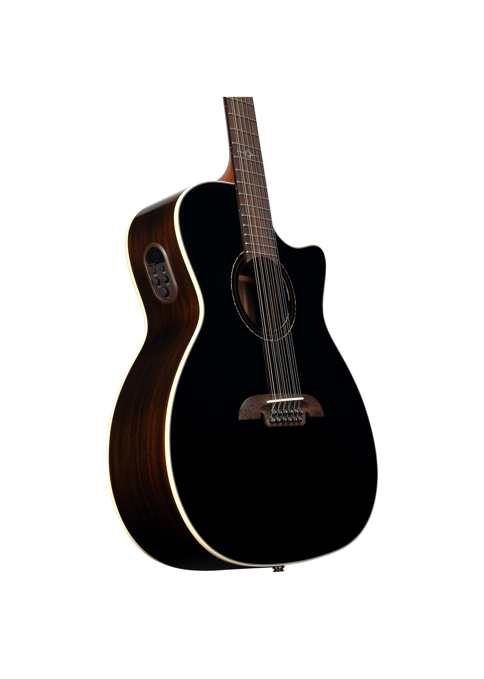 Alvarez Alvarez AG70ce 12 Artist Grand Auditorium Acoustic-Electric Guitar - Black
