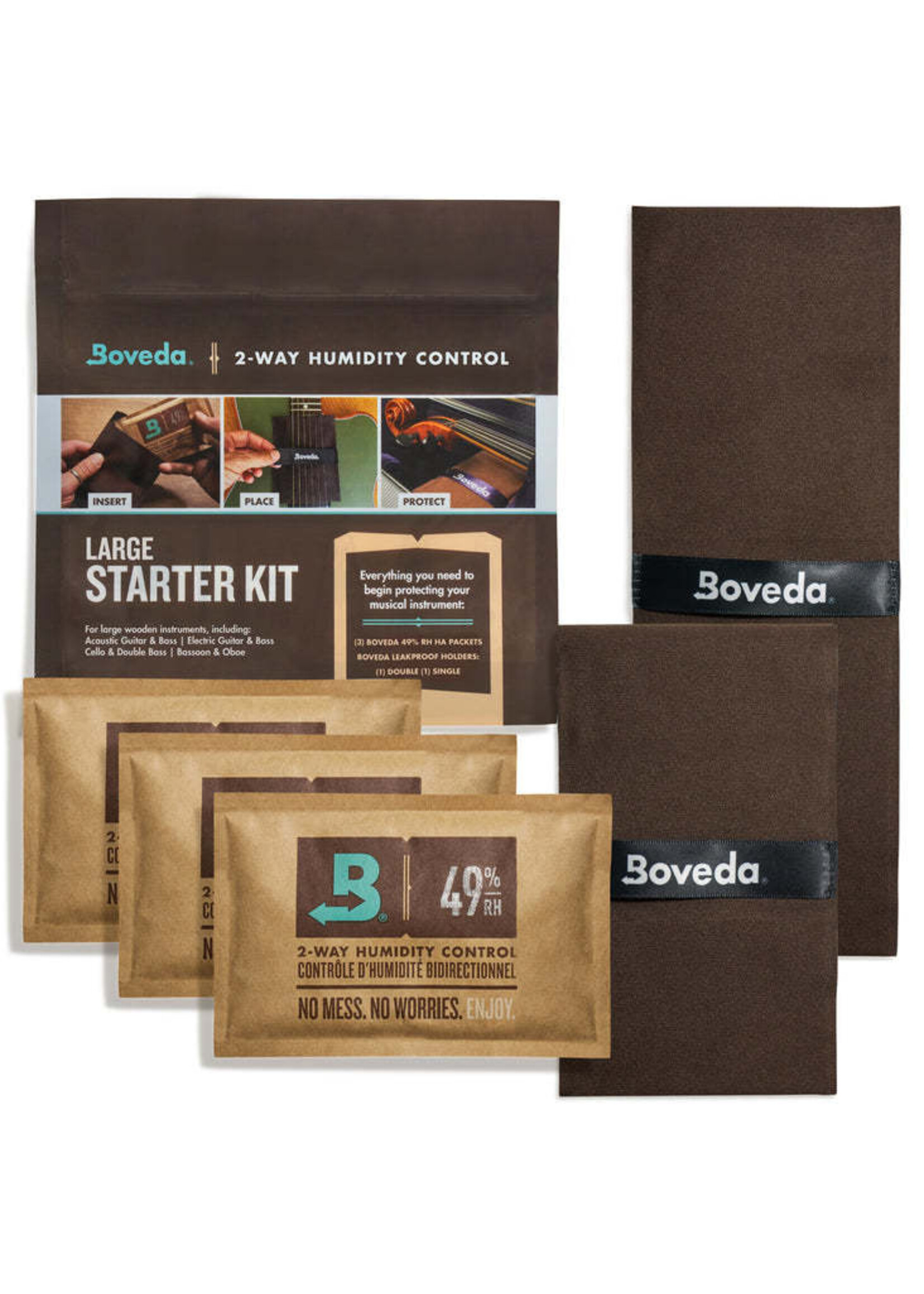 Boveda Boveda Starter Kit For Large Wood Instruments