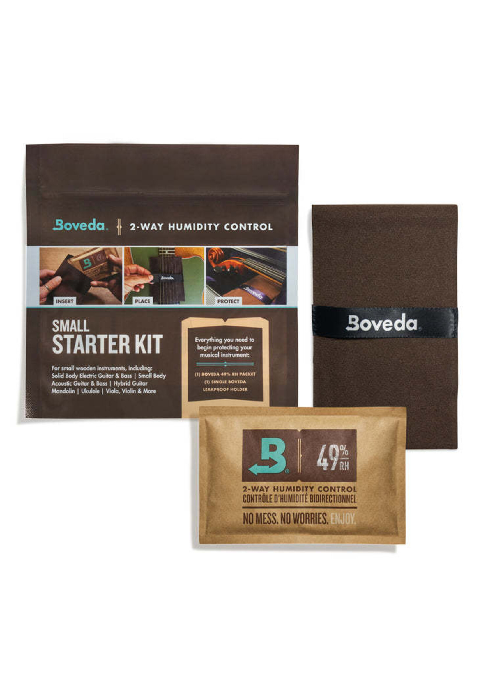 Boveda Boveda Small Starter Kit for Small Wooden Musical Instruments (BVMSK49-SM)