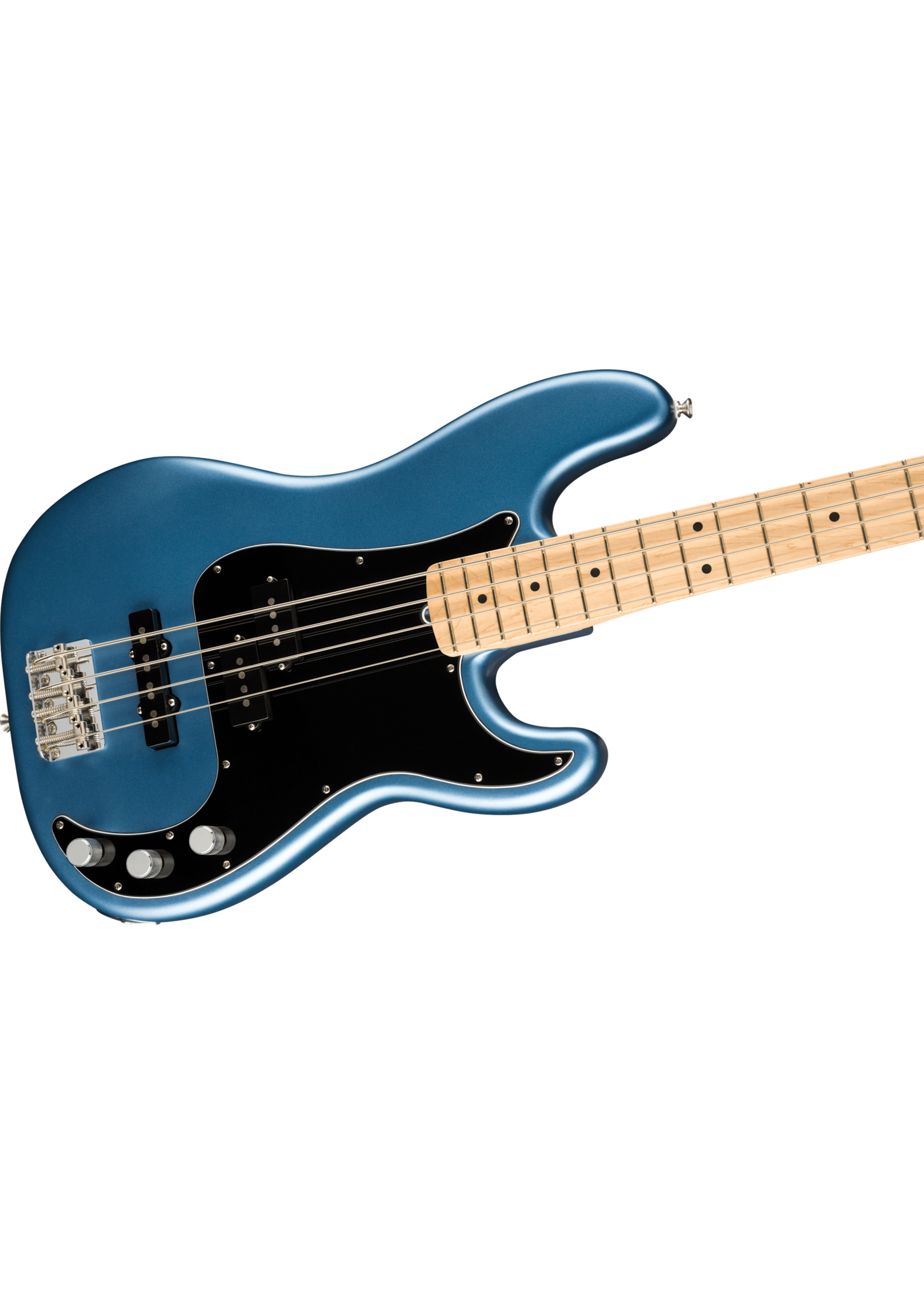 Fender Fender 0198602302 American Performer Precision Bass, Maple Fingerboard, Satin Lake Placid Blue